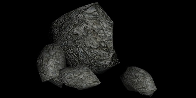 Low Poly Rock Kit preview image 1